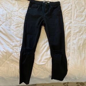 Top shop black Jamie jeans